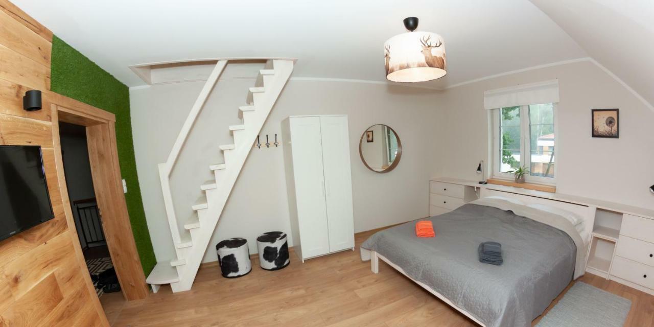 Mazurska Gajowka Apartment Ruciane-Nida Exterior foto